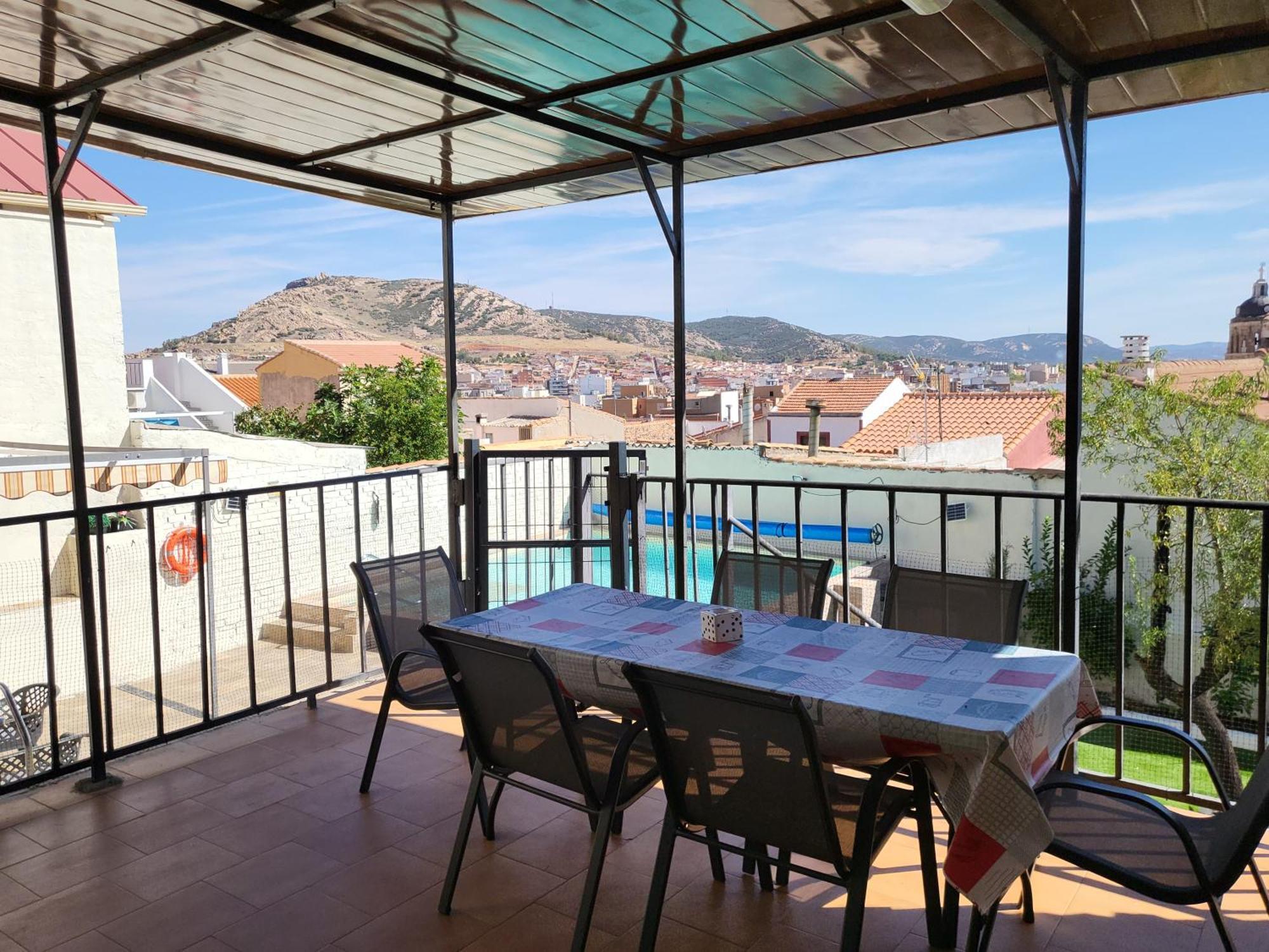 Casa Oasis Puertollano, Una Casa Rural En Puertollano, Agradable, Con Piscina En Zona Tranquila Extérieur photo